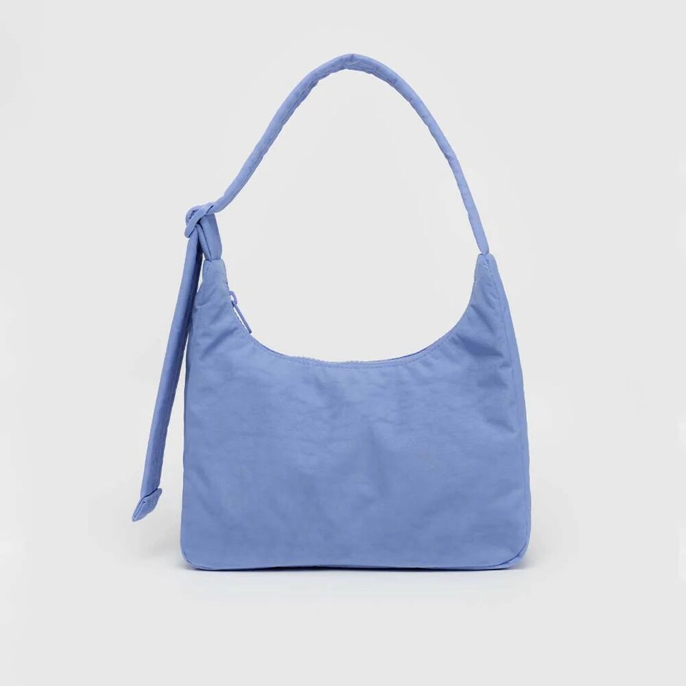BNWT BAGGU Mini Nylon Shoulder Bag Cornflower blue